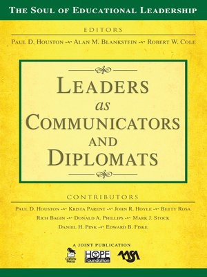 cover image of Leaders as Communicators and Diplomats